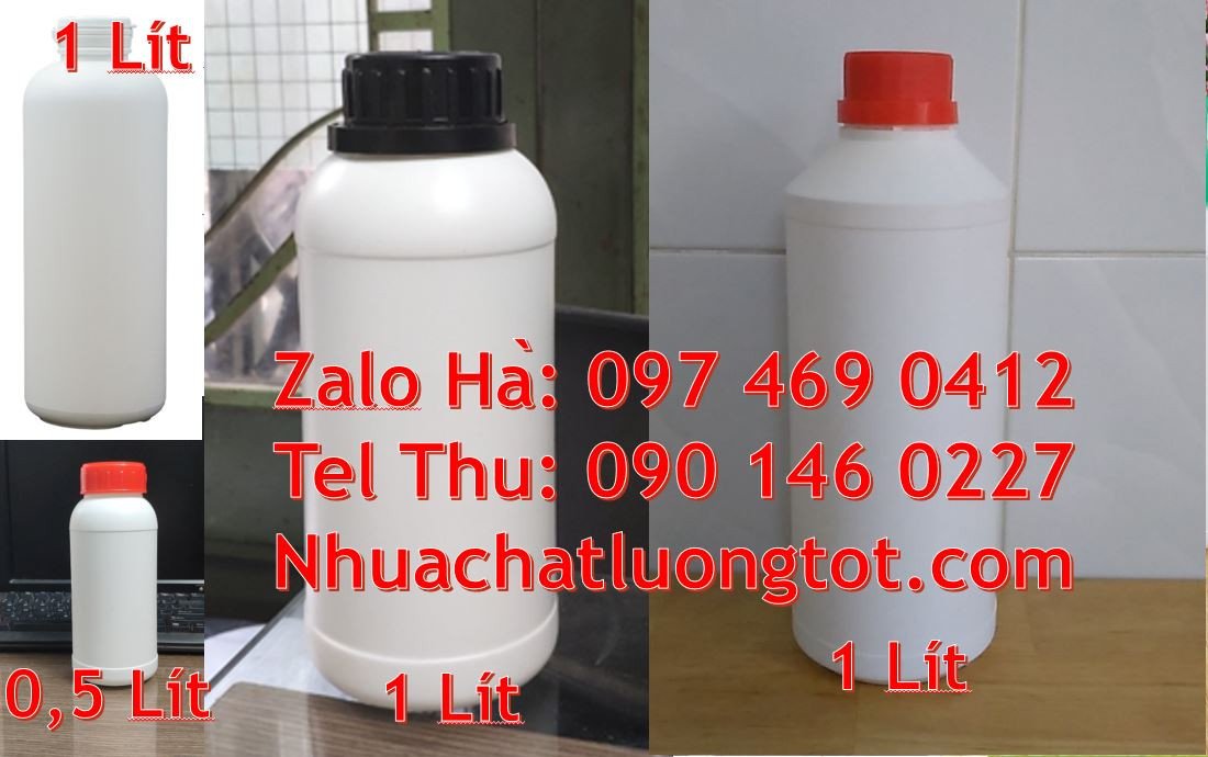 Bán chai nhựa 1l có nắp thoát khí đựng sữa tắm,chai nhựa 0.5l sữa ngọt