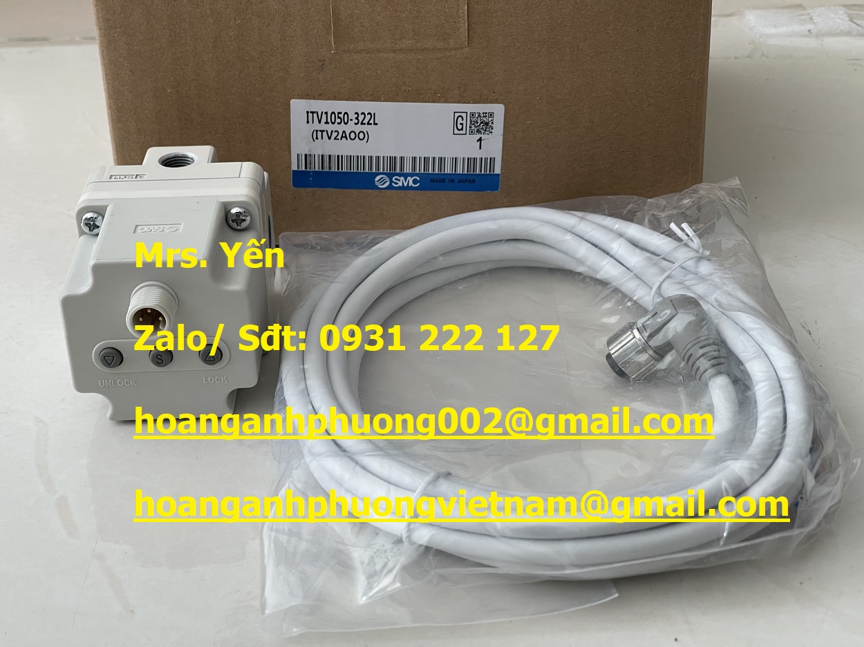 ITV1050-322L  VAN ĐIỀU ÁP SMC GIÁ NHẬP TỐT MỚI 100%