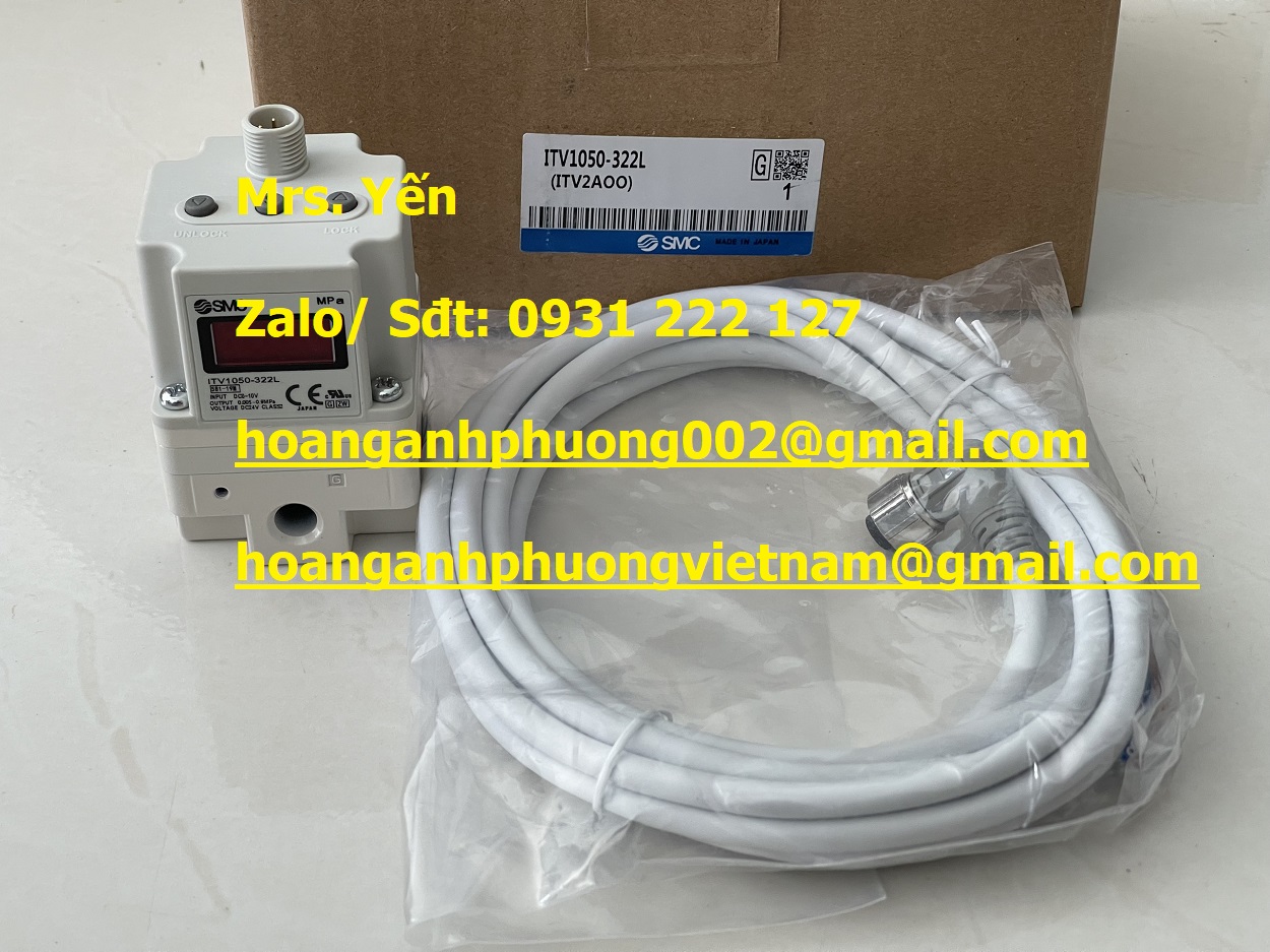 ITV1050-322L  VAN ĐIỀU ÁP SMC GIÁ NHẬP TỐT MỚI 100%