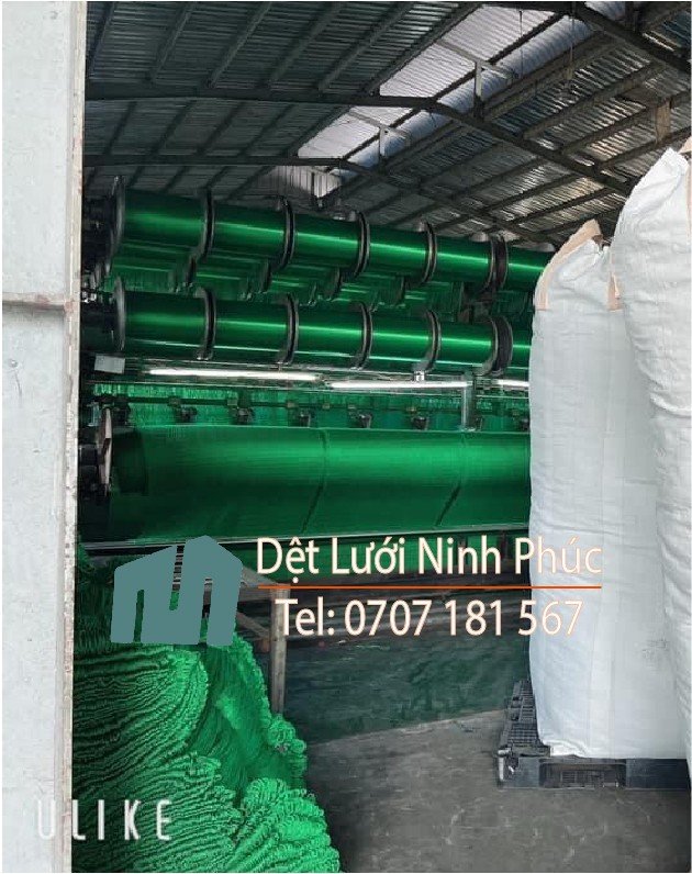 Lưới công trình an toàn chắn vật rơi, người rơi
