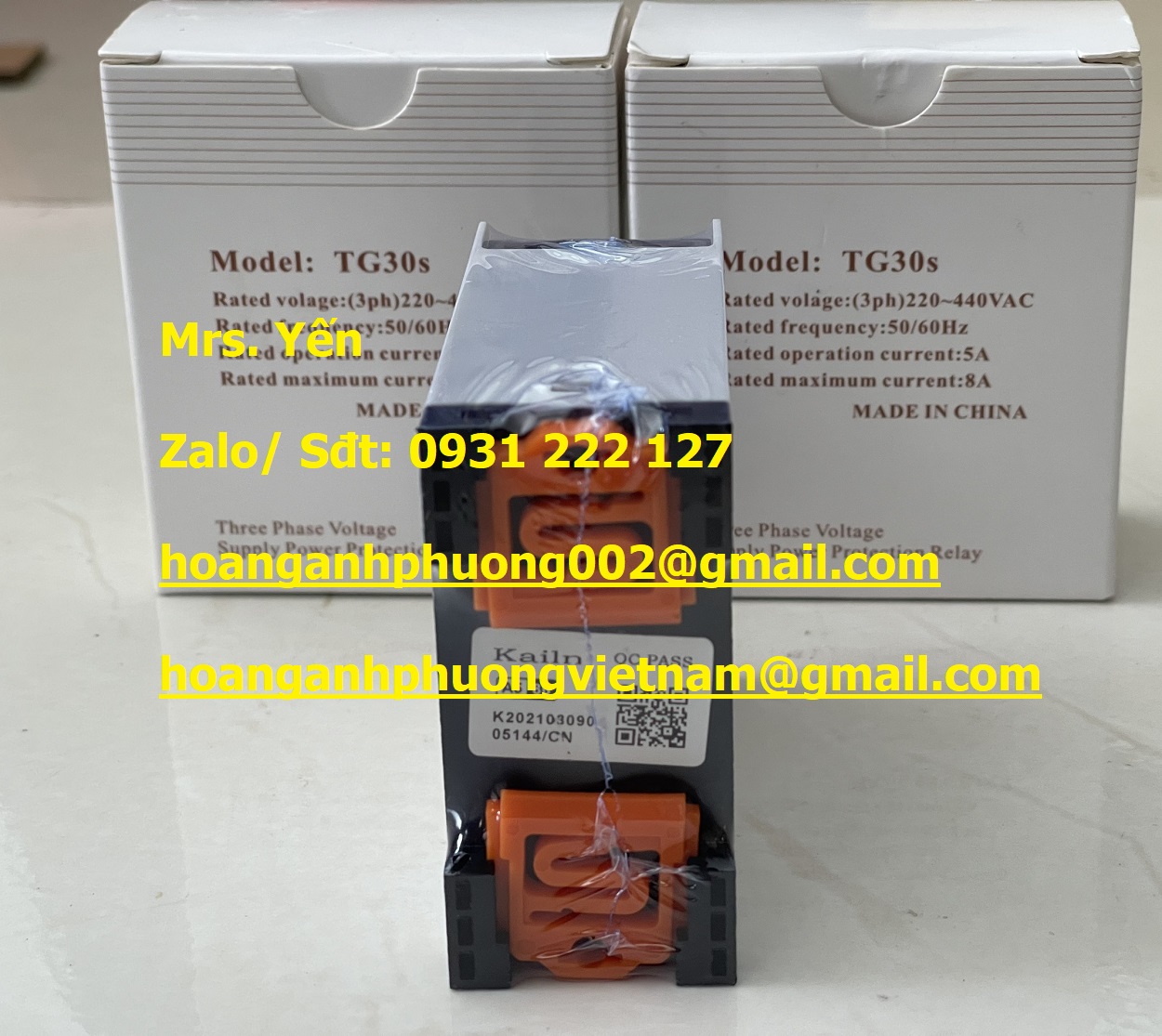 TG30s  Relay Kailn  Hoàng Anh Phương nhập khẩu trực tiếp