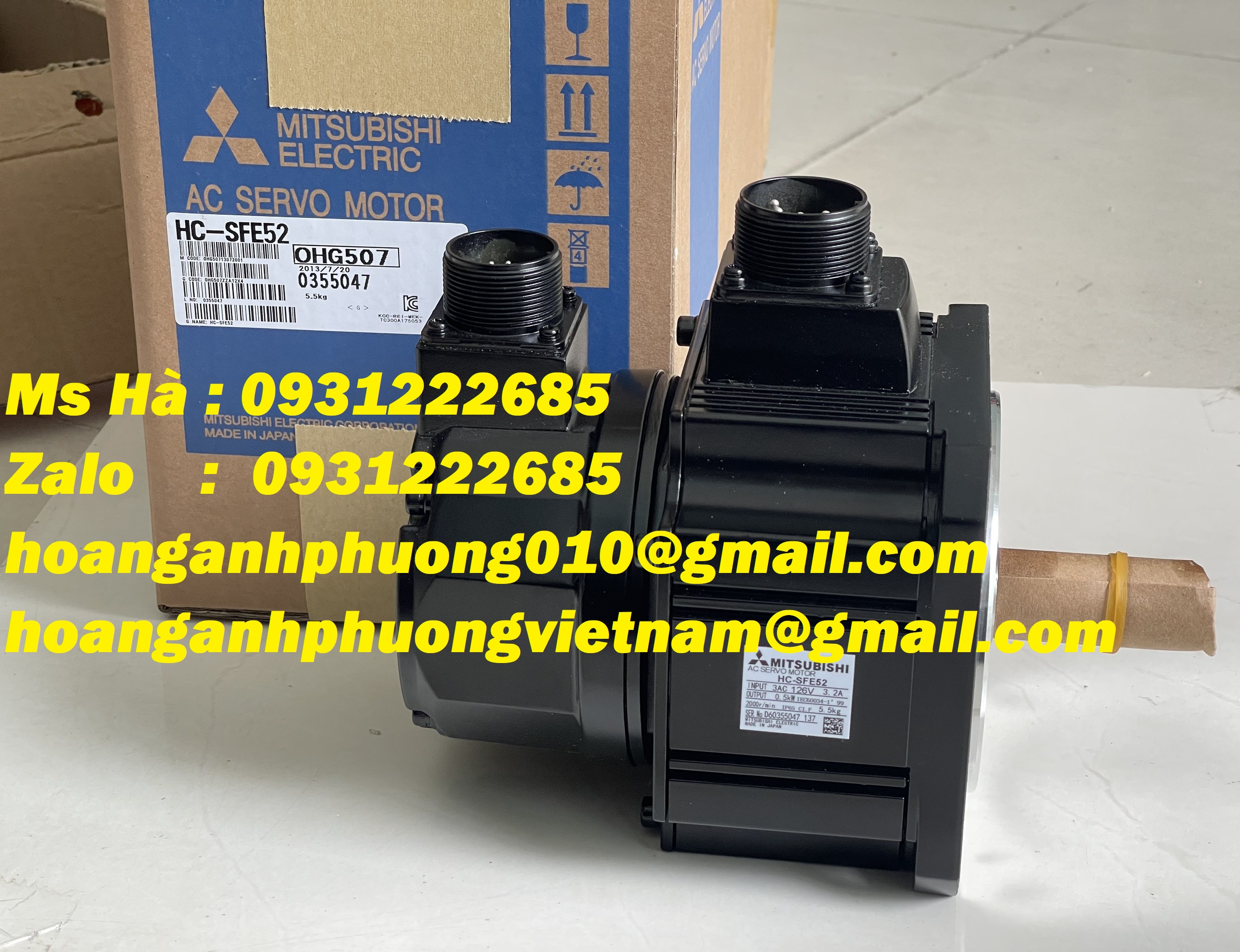 HC-SFE52 mitsubishi - Động cơ giá tốt hiện nay - mới 100%