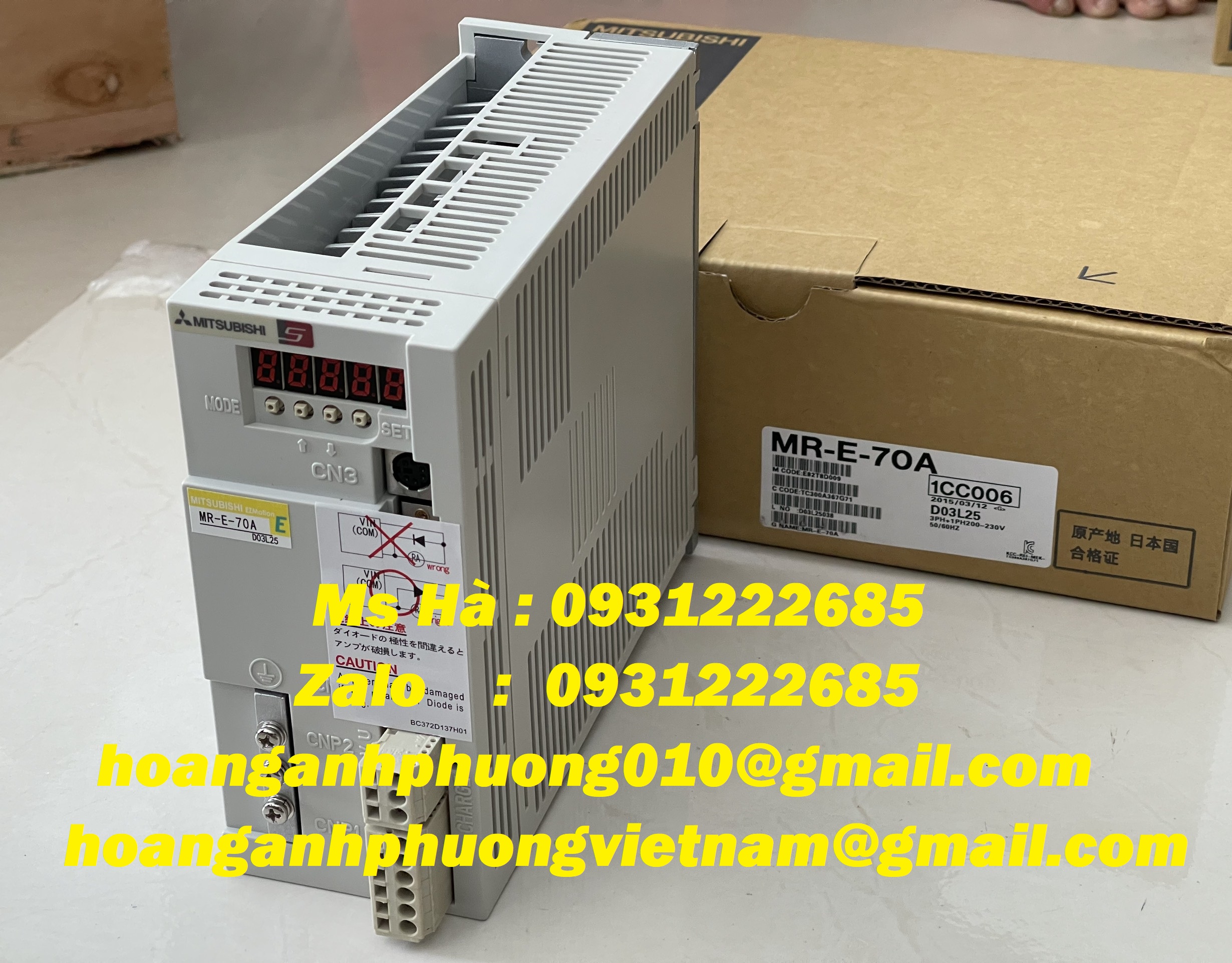 MITSUBISHI MR-E-70A bộ điều khiển chính hãng - hàng mới 100%
