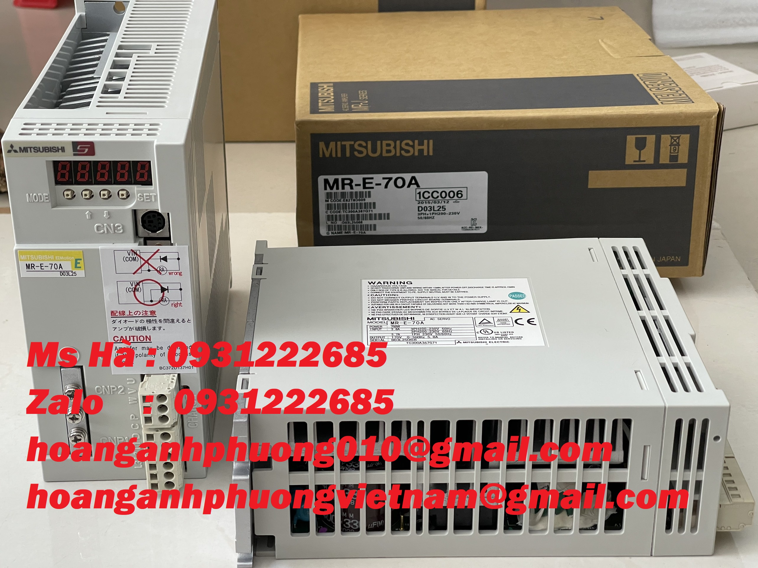MITSUBISHI MR-E-70A bộ điều khiển chính hãng - hàng mới 100%
