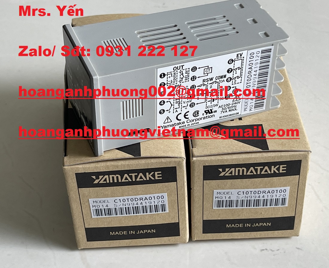 C10T0DRA0100 BỘ ĐIỀU KHIỂN NHIỆT ĐỘ YAMATAKE  HOÀNG ANH PHƯƠNG