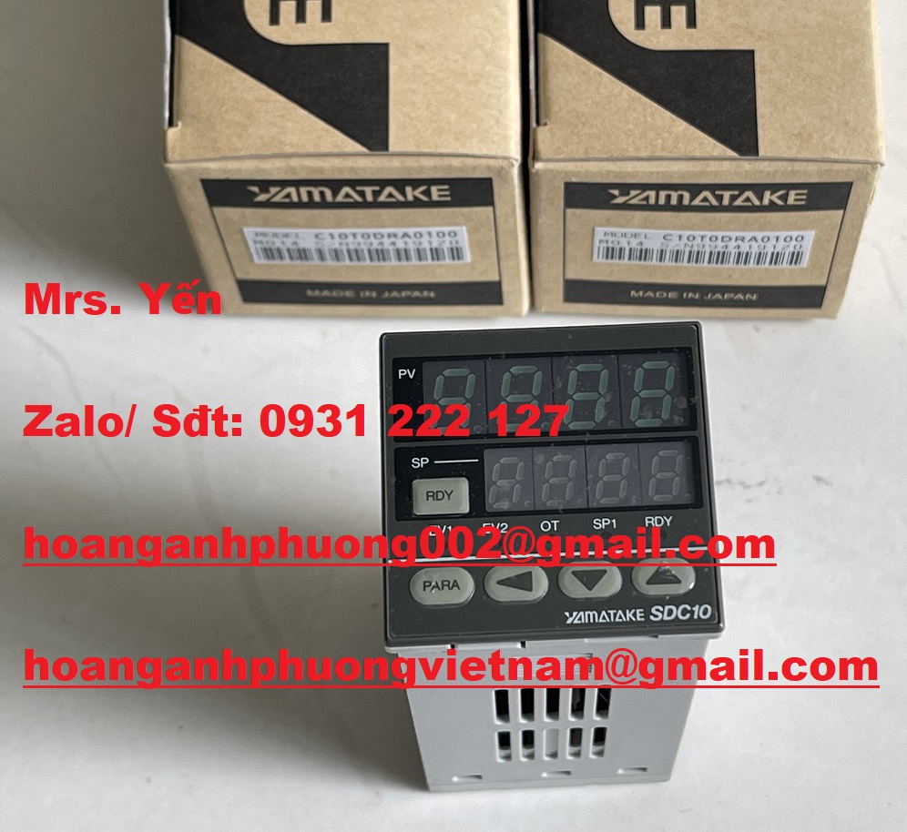 C10T0DRA0100 BỘ ĐIỀU KHIỂN NHIỆT ĐỘ YAMATAKE  HOÀNG ANH PHƯƠNG