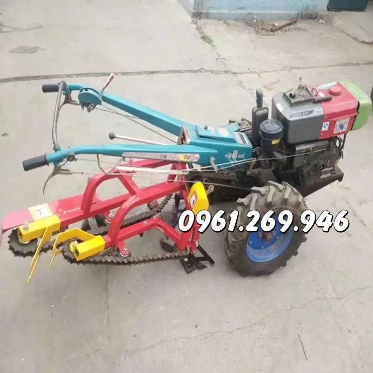 Dàn thu hoạch lạc gắn máy cày dắt tay 8HP-10HP Sumo  SM40