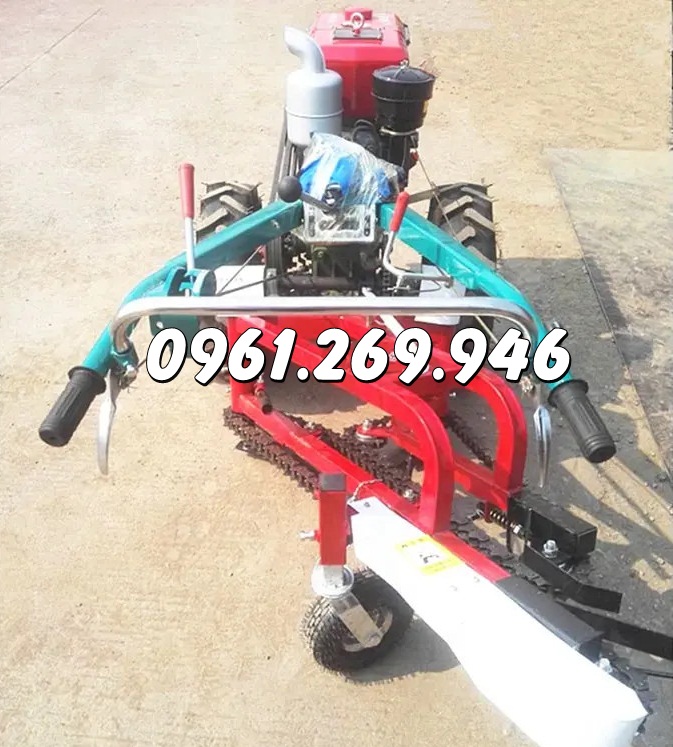 Dàn thu hoạch lạc gắn máy cày dắt tay 8HP-10HP Sumo  SM40