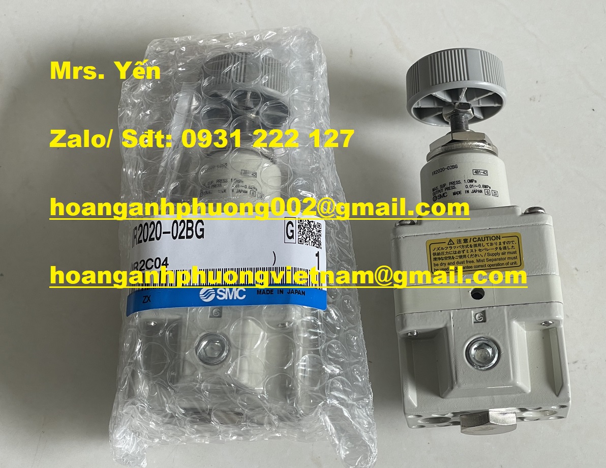 Van điều áp SMC  IR2020-02BG  Hàng mới giá nhập tốt tại Bình Dương