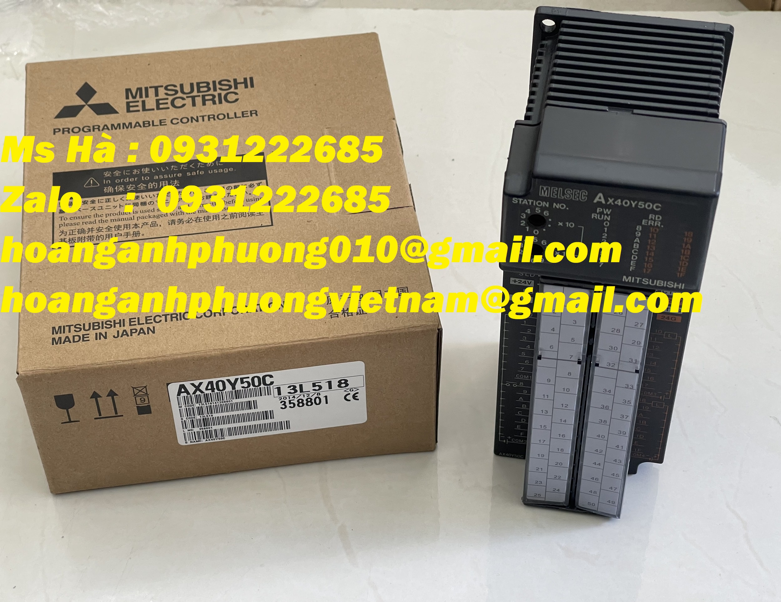 Melsec A dòng PLC mitsubishi AX40Y50C - hàng mới 100%