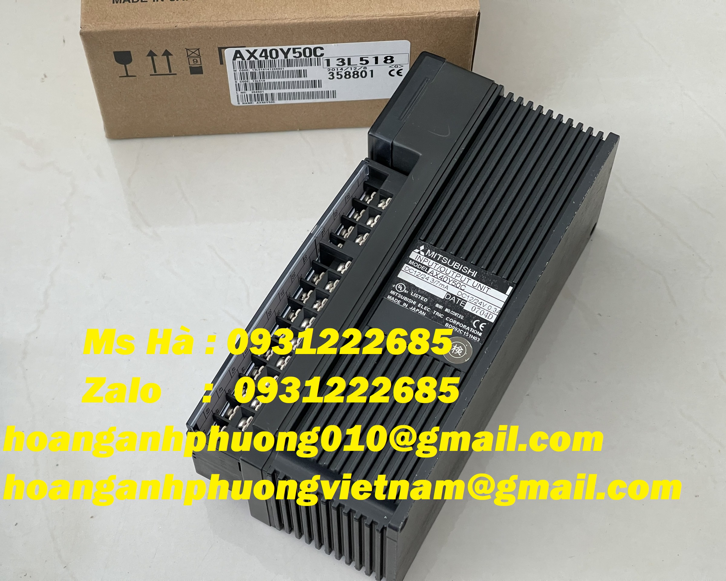 Melsec A dòng PLC mitsubishi AX40Y50C - hàng mới 100%