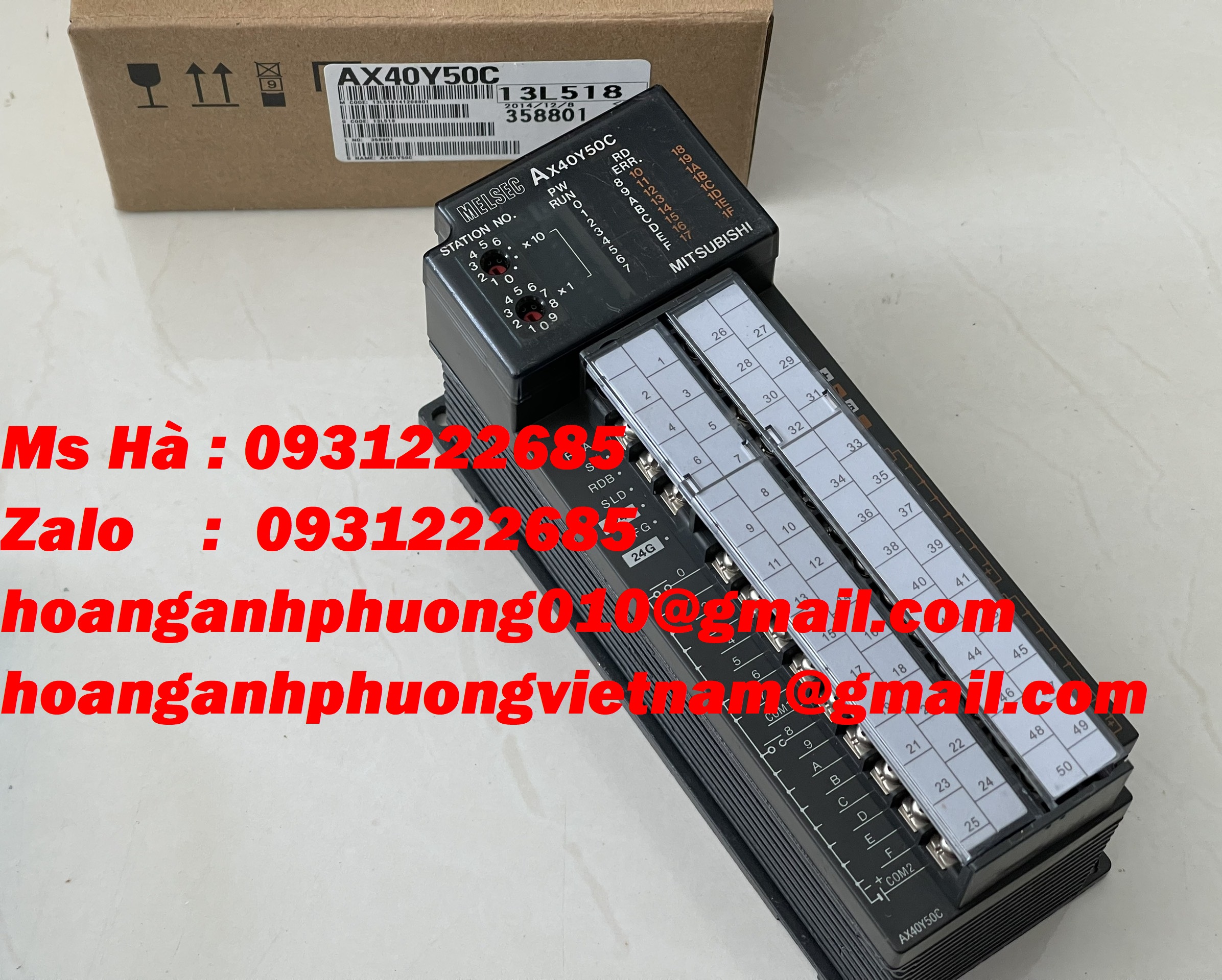 Melsec A dòng PLC mitsubishi AX40Y50C - hàng mới 100%