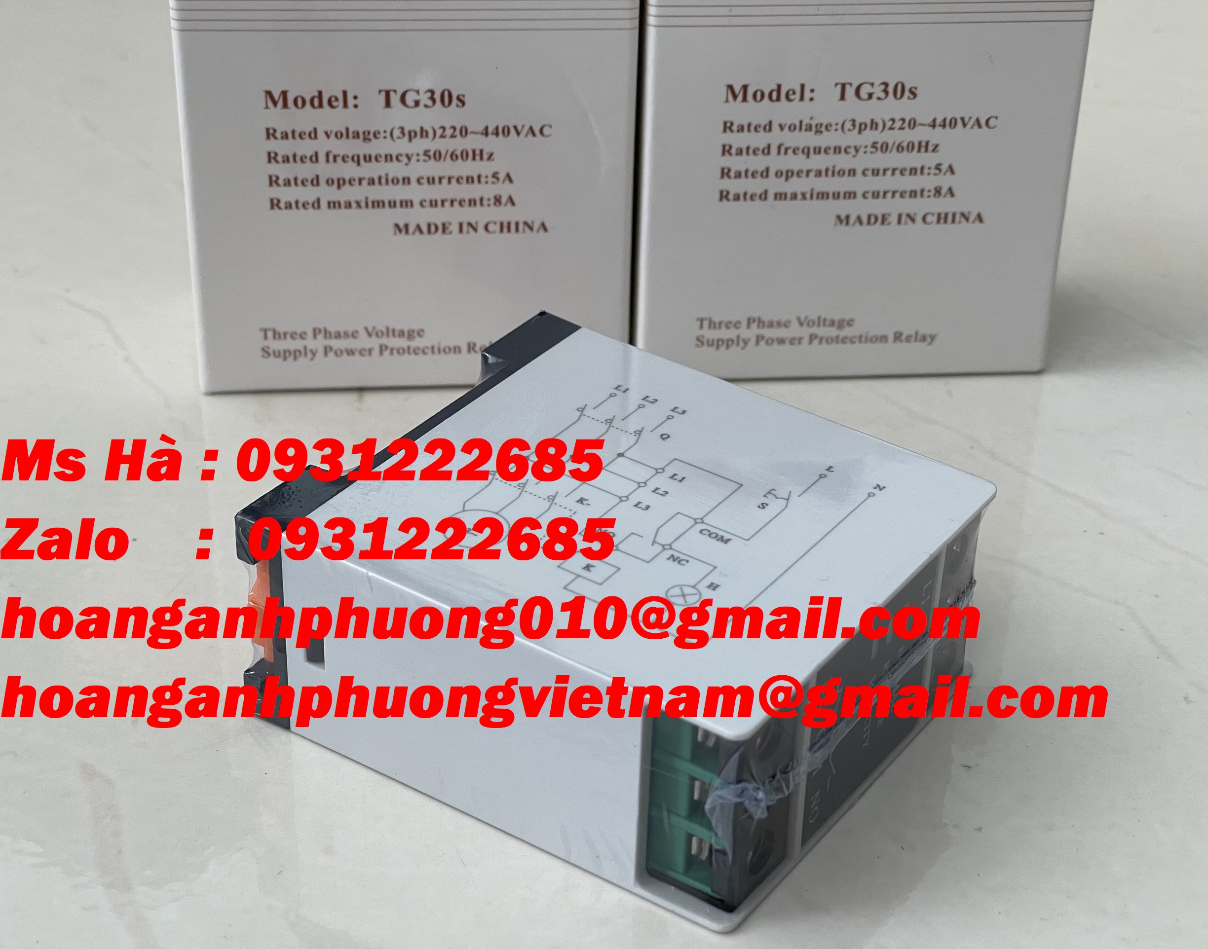 TG30S 220-440V hãng Kailn - relay bảo vệ - ưu đãi về giá hiện nay