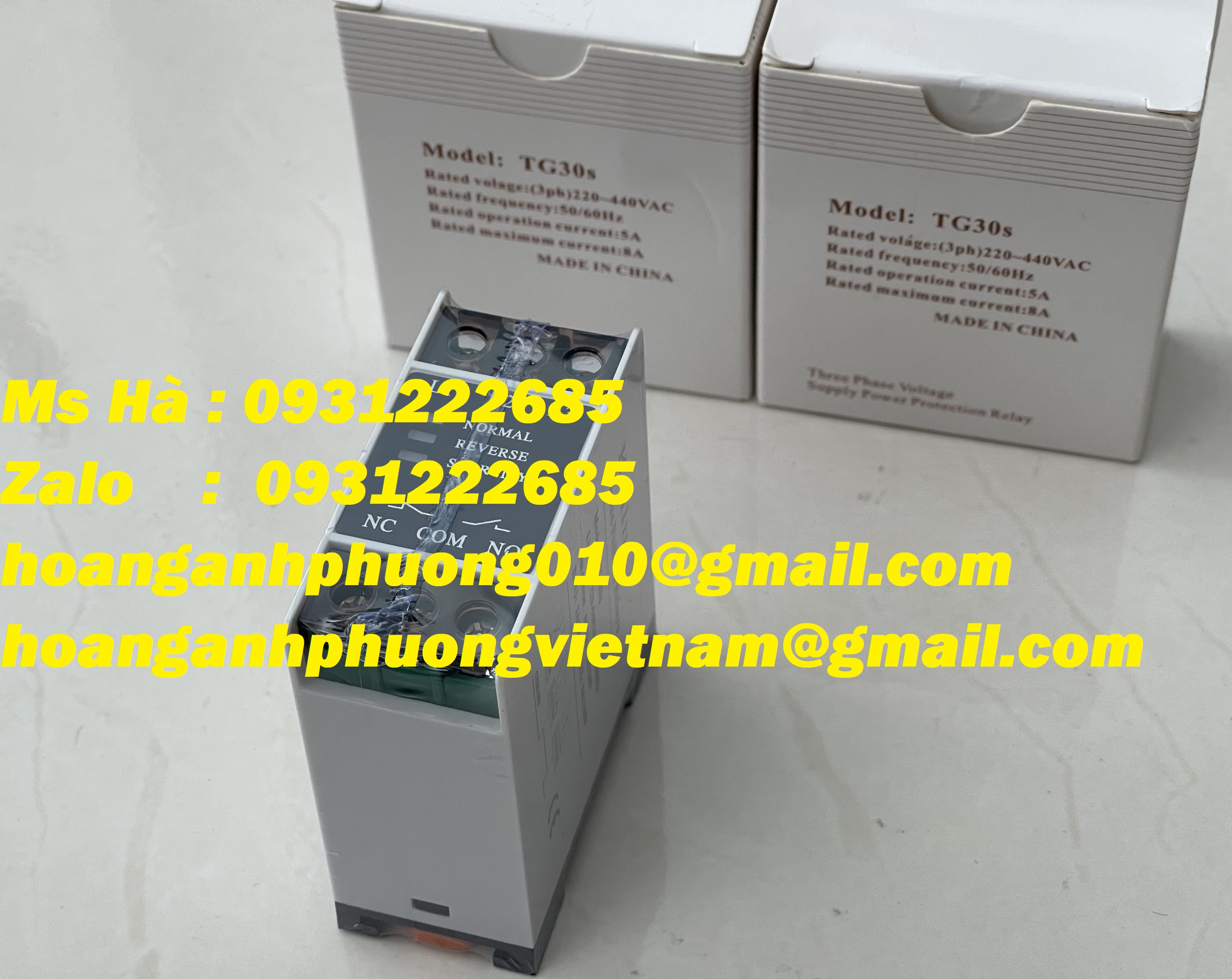 TG30S 220-440V hãng Kailn - relay bảo vệ - ưu đãi về giá hiện nay