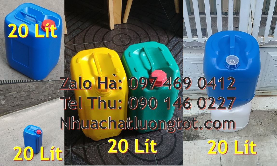 Bán can nhựa 30l có nắp thoát khí đựng hóa chất giá rẻ,can nhựa 20l mo