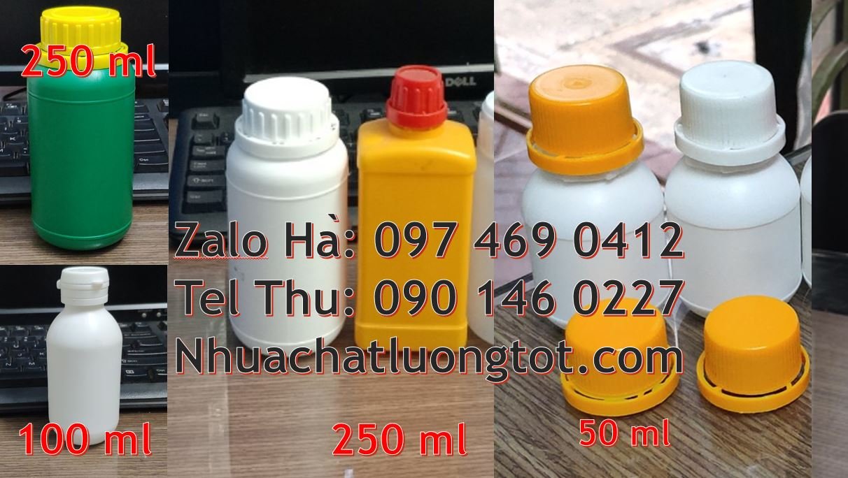 Bán chai nhựa 250ml có nắp thoát khí đựng gia vị,chai nhựa 50ml đựng m