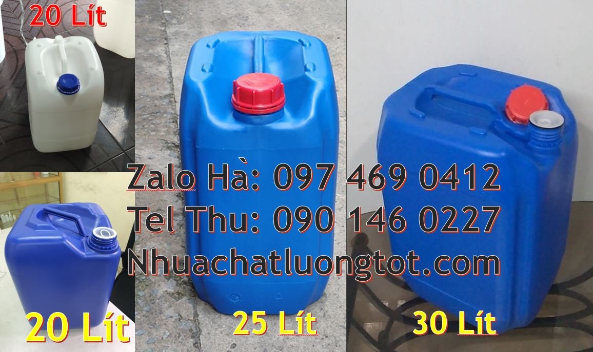 Bán can nhựa 20l có nắp thoát khí chất lượng cao,can nhựa 25l đựng mắm