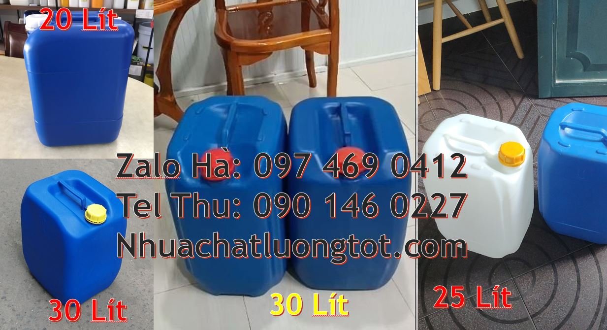 Bán can nhựa 20l có nắp thoát khí chất lượng cao,can nhựa 25l đựng mắm