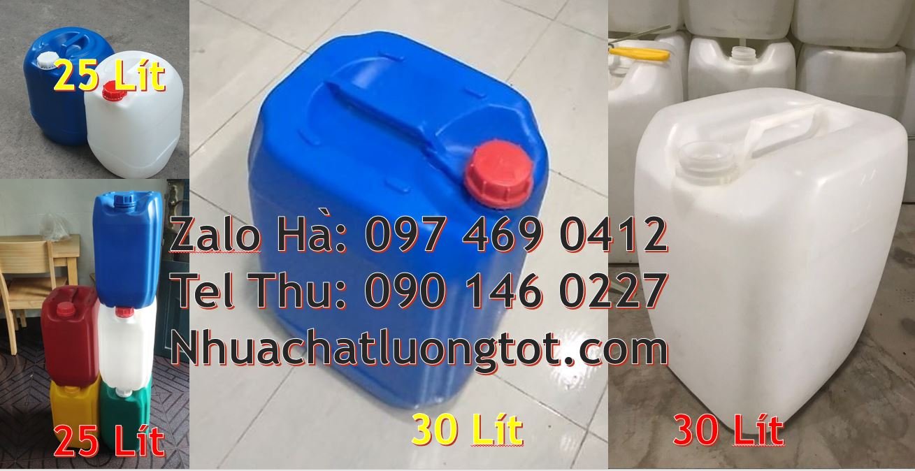Bán can nhựa 20l có nắp thoát khí chất lượng cao,can nhựa 25l đựng mắm