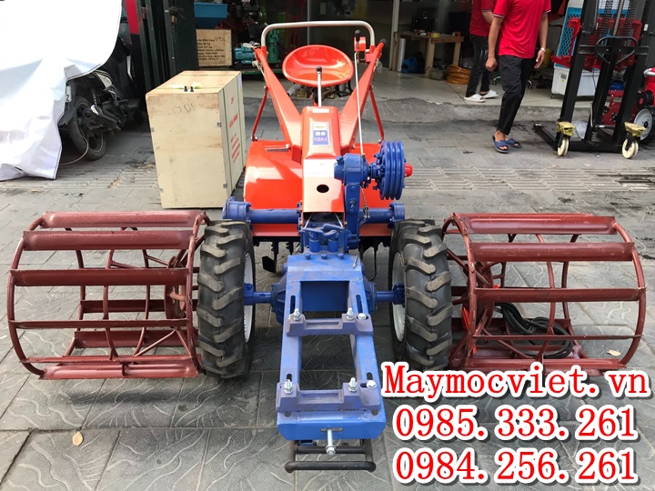 Bán máy cày dầu dàn xới sau Bông Sen ngồi lái đầu nổ D15