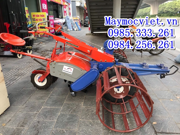 Bán máy cày dầu dàn xới sau Bông Sen ngồi lái đầu nổ D15