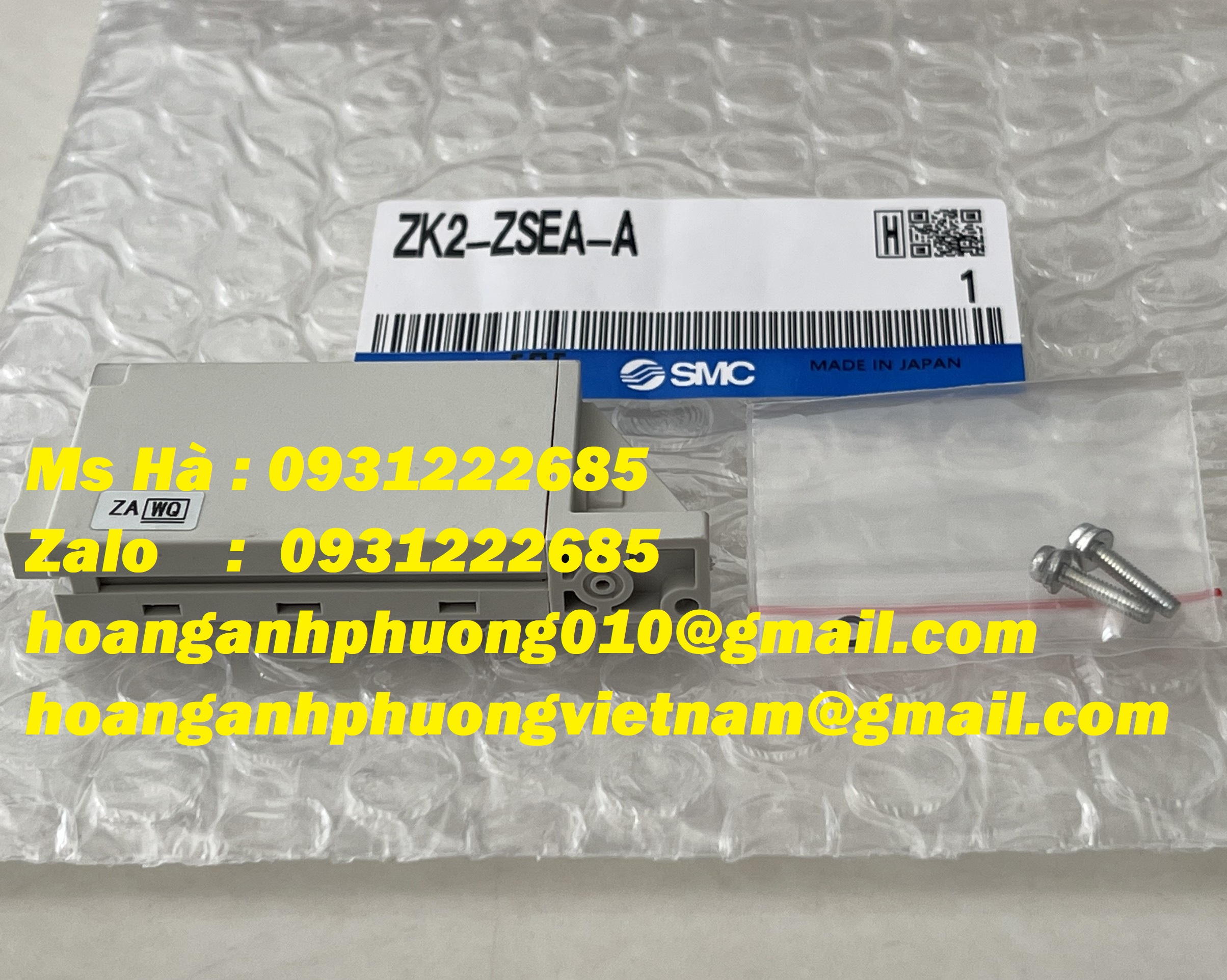 Bộ van chân không hãng SMC nhập khẩu trực tiếp ZK2-ZSEA-A