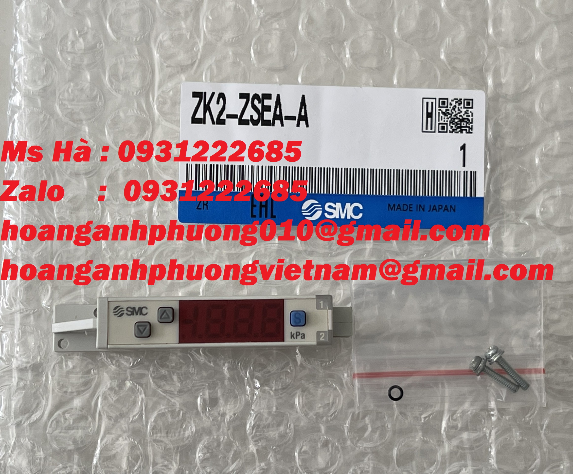 Bộ van chân không hãng SMC nhập khẩu trực tiếp ZK2-ZSEA-A