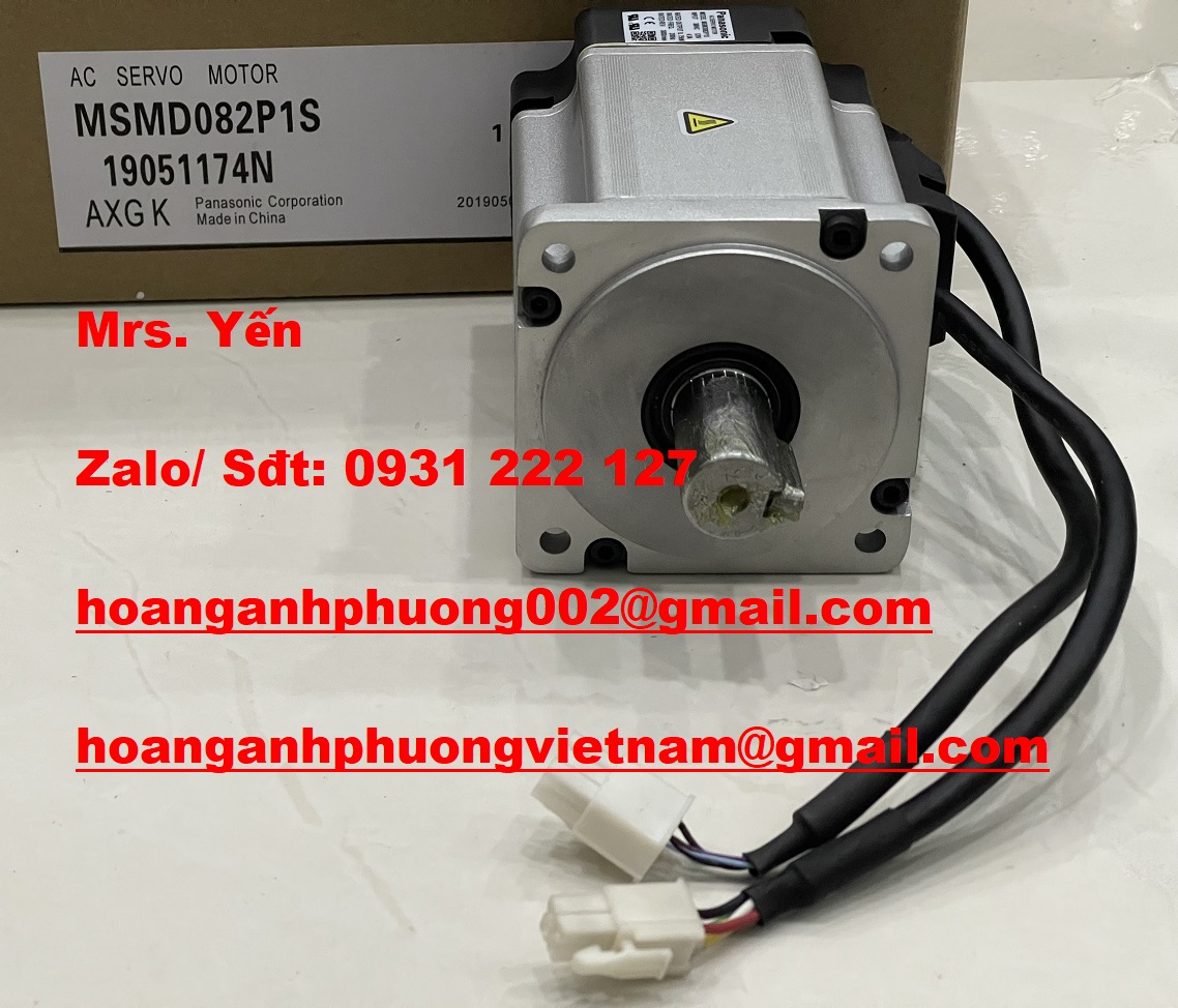 MSMD082P1S ĐỘNG CƠ 0.75KW PANASONIC CHÍNH HÃNG MỚI 100%