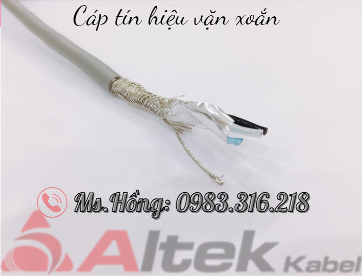 Cáp tín hiệu vặn xoắn 1,2,3( Pair) Altekkabel