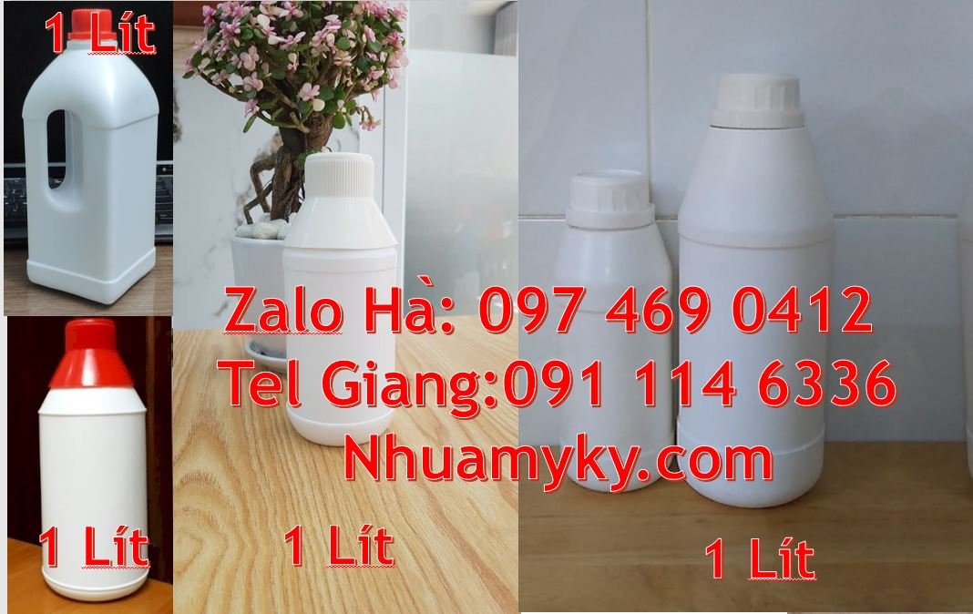 Bán chai nhựa 1l có nắp thoát khí đựng chất lỏng,chai nhựa 0.5l giá rẻ