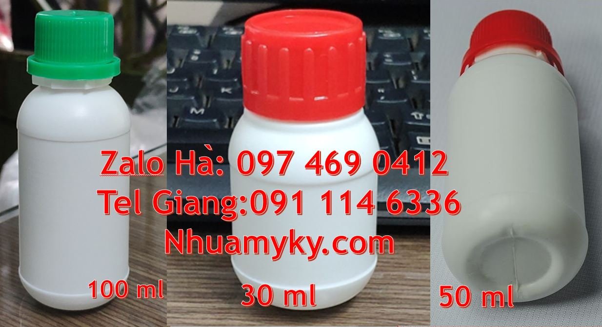 Bán chai nhựa 100ml có nắp thoát khí đựng nước súc miệng,chai nhựa 30m