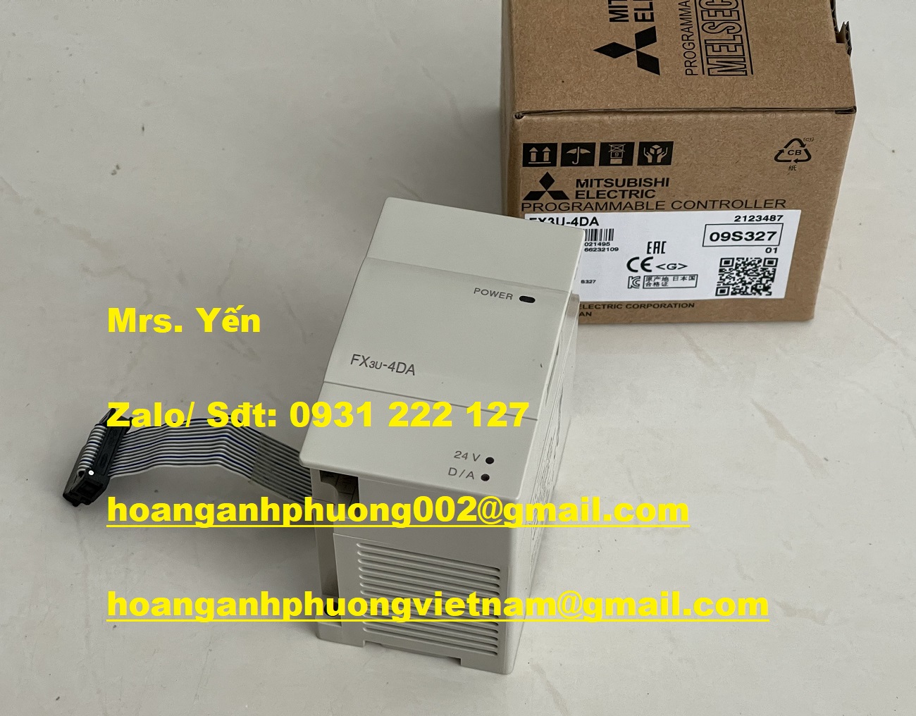 FX3U-4DA MÔ ĐUN MỞ RỘNG GIÁ TỐT BH 12 THÁNG