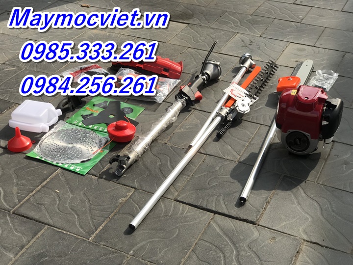 Trọn bộ máy cắt tỉa cành cây trên cao động cơ xăng 4 thì GX35