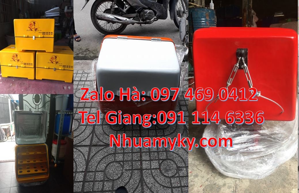 Bán thùng giao hàng thức ăn nước ống giá rẻ,thùng giao thư báo giao đồ