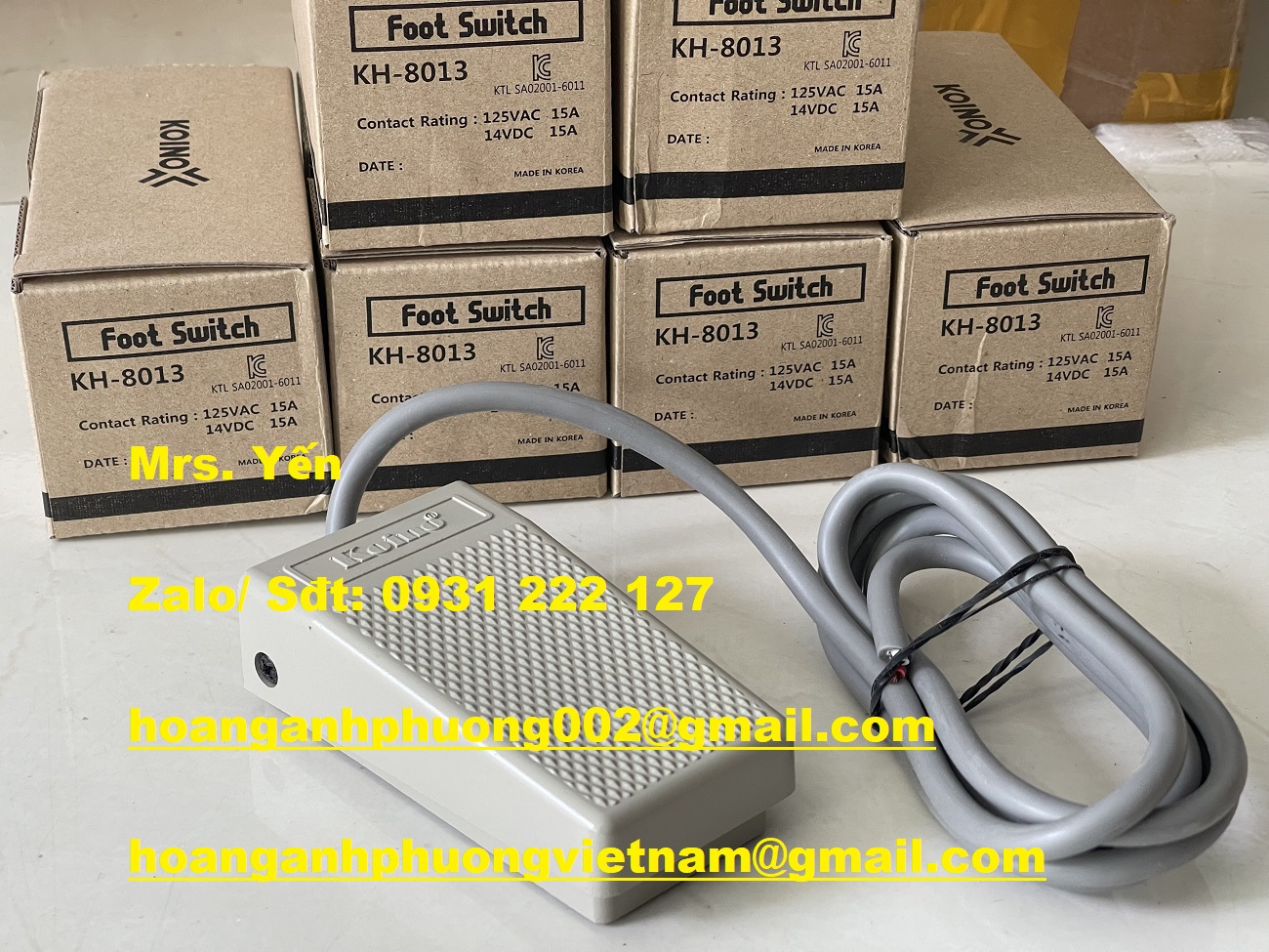KH-8013 CÔNG TẮC BÀN ĐẠP KOINO  HOÀNG ANH PHƯƠNG GIÁ NHẬP TỐT