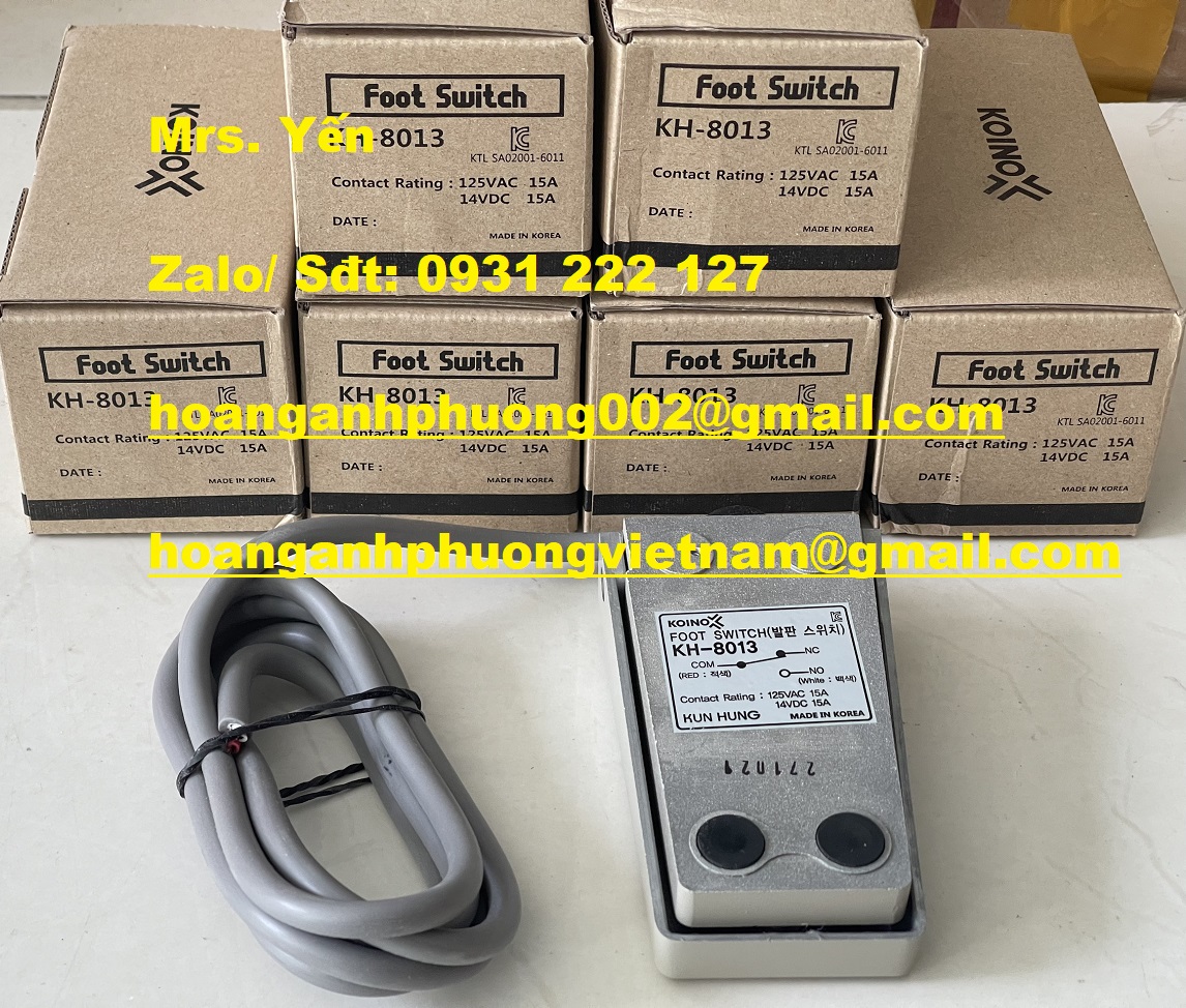 KH-8013 CÔNG TẮC BÀN ĐẠP KOINO  HOÀNG ANH PHƯƠNG GIÁ NHẬP TỐT