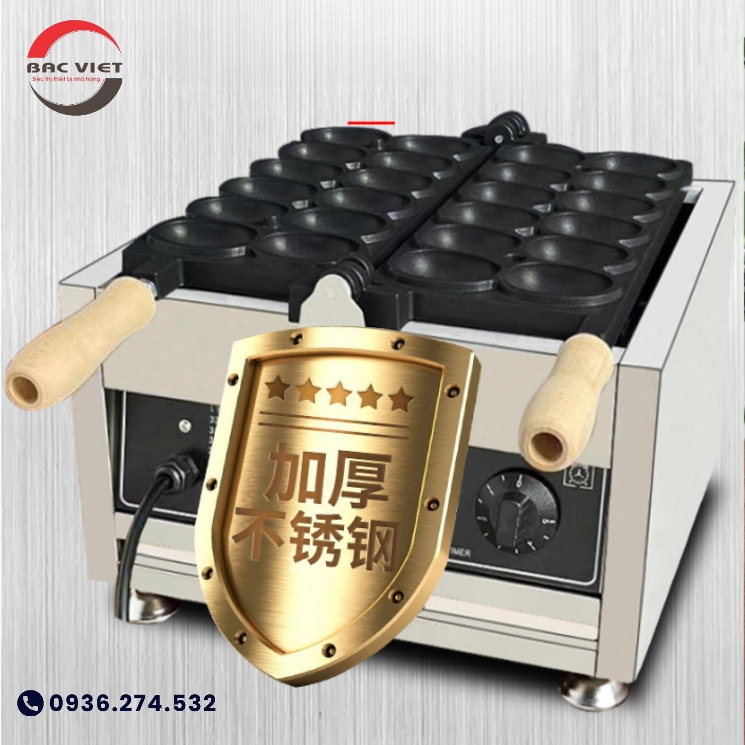 Máy làm bánh hình quả trứng siêu đáng yêu