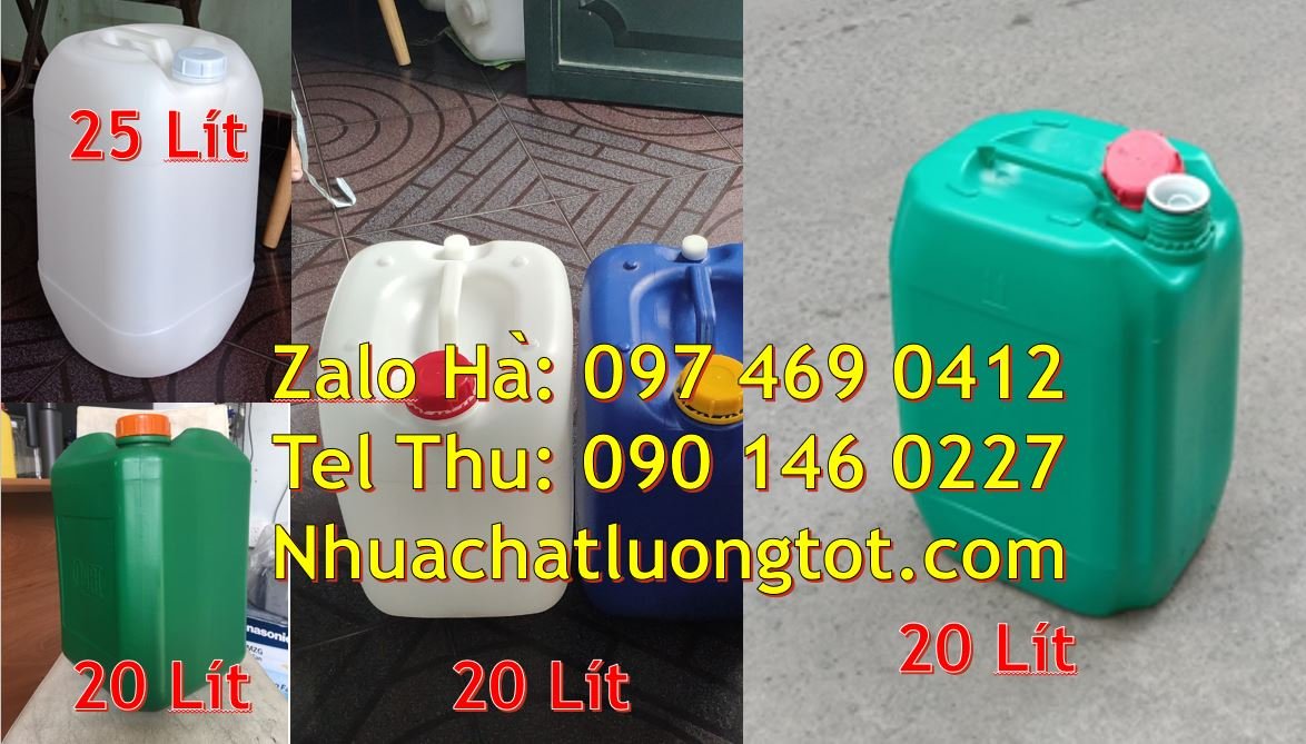Bán can nhựa 20l có nắp thoát khí giá rẻ,can nhựa 18l đựng hóa chất ta