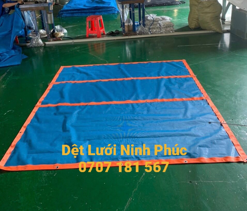Thành phẩm Lưới chắn lan can rào chắn công trình
