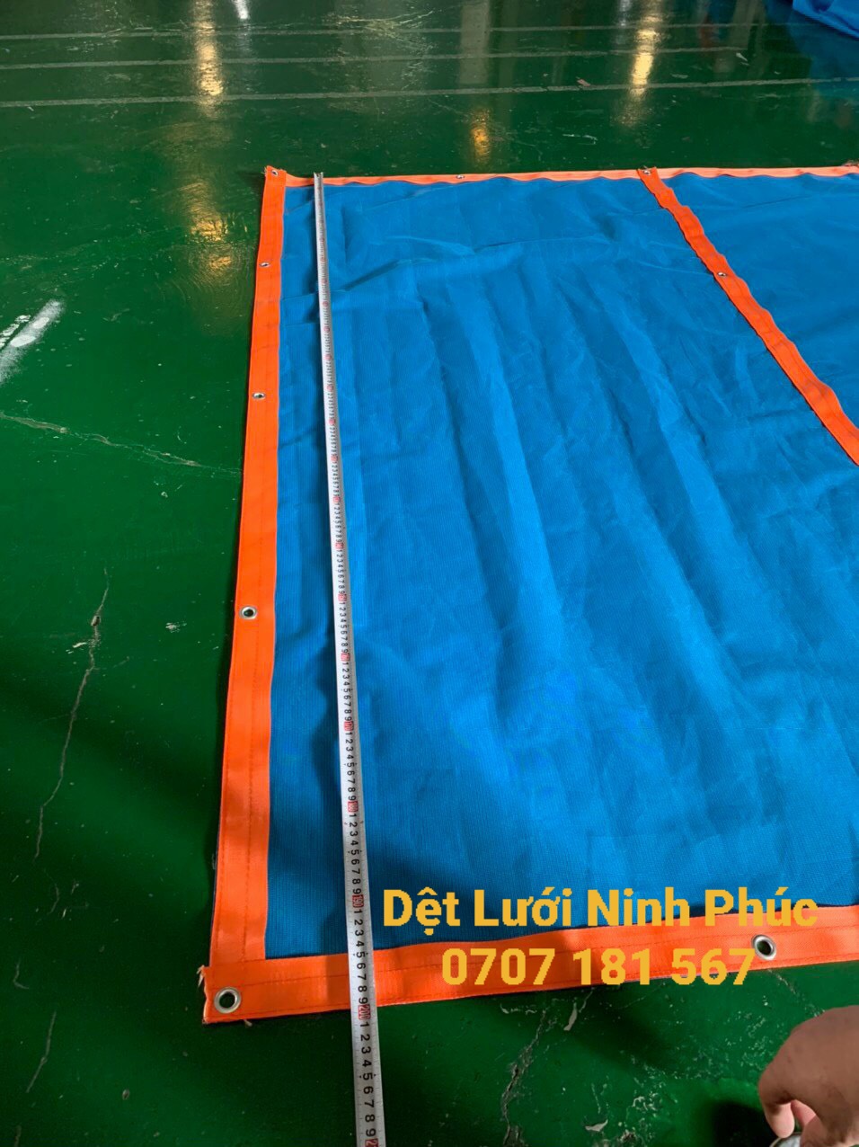Thành phẩm Lưới chắn lan can rào chắn công trình