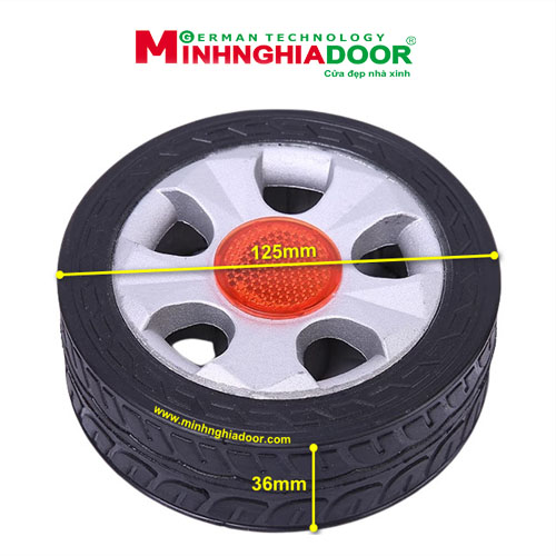 Bánh xe cổng tự động - Bánh xe cổng xếp D 23mm