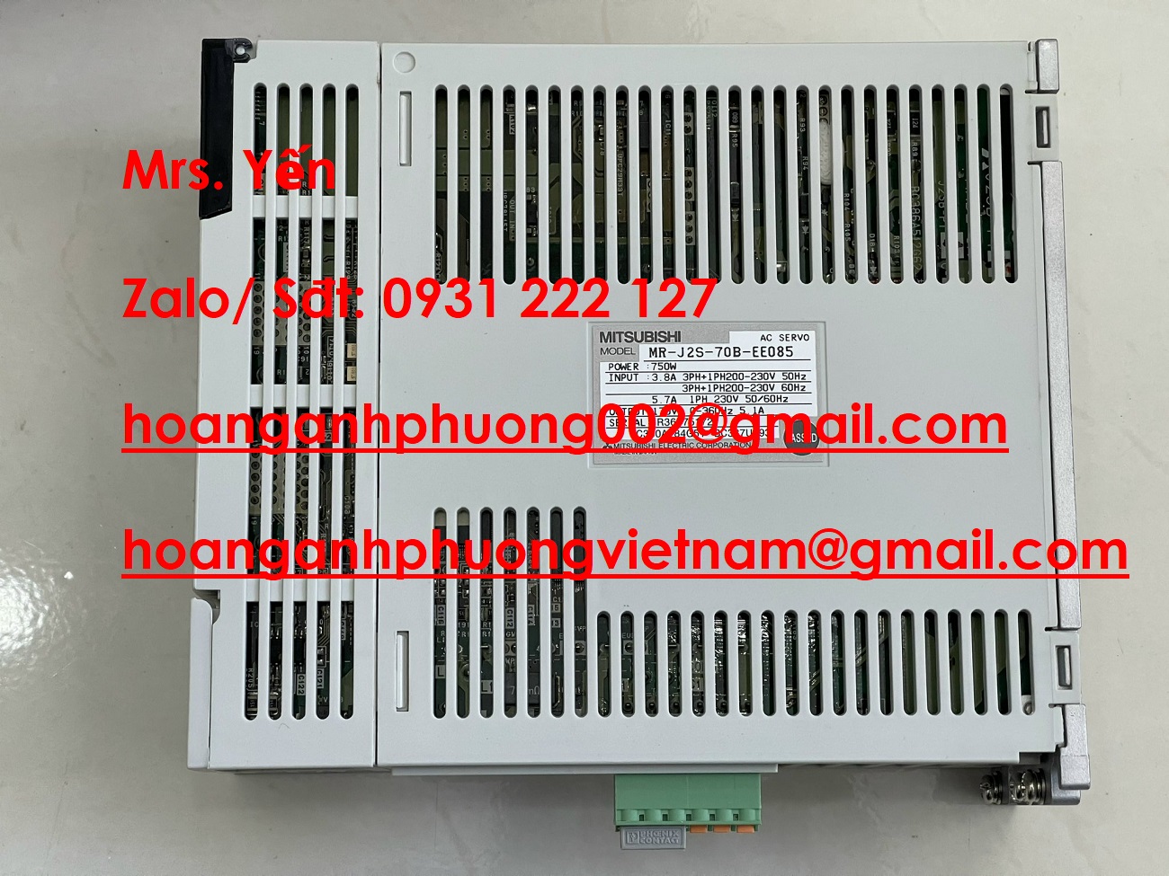 MR-J2S-70B-EE085 BỘ ĐIỀU KHIỂN MITSUBISHI  HOÀNG ANH PHƯƠNG