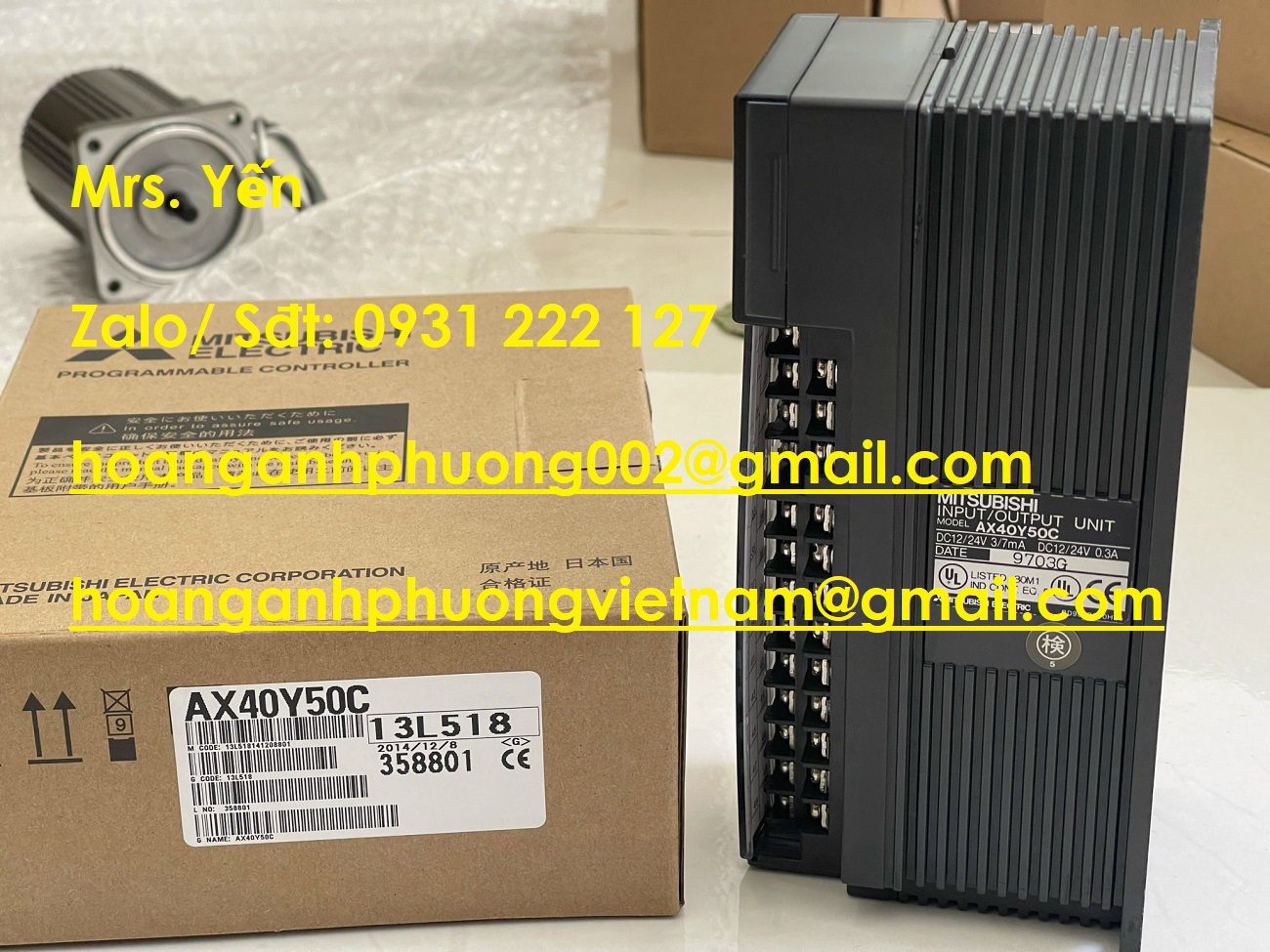 AX40Y50C PLC MITSUBISHI GIÁ NHẬP TỐT CHÍNH HÃNG MỚI 100%