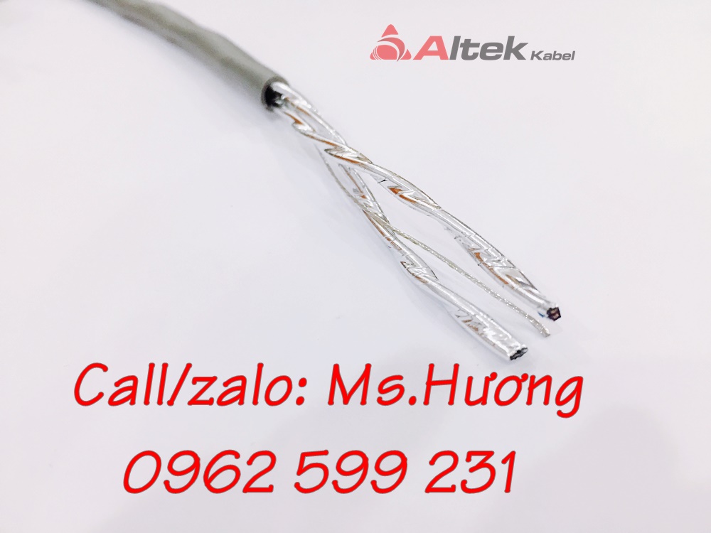 Cáp tín hiện vặn xoắn Altek kabel 2 Pair 16AWG, 18AWG, 20AWG, 24AWG