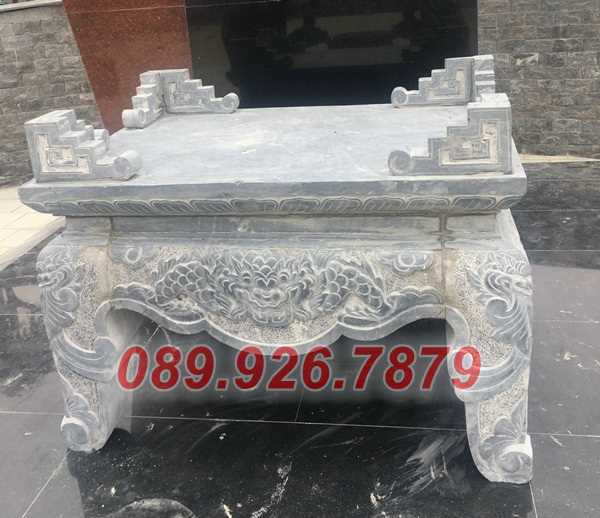 Bàn lễ đá - Mẫu bàn lễ đá nghĩa trang, lăng mộ, nhà mồ bán Vĩnh Long