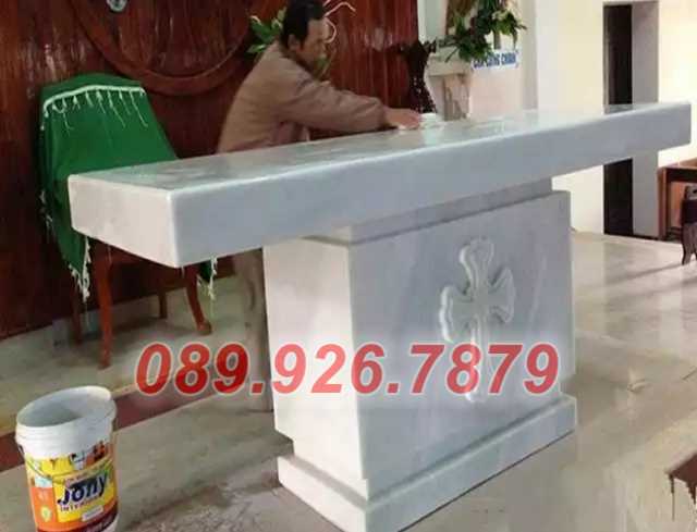 Bàn lễ đá - Mẫu bàn lễ thờ bằng đá đẹp giá rẻ bán Sóc Trăng