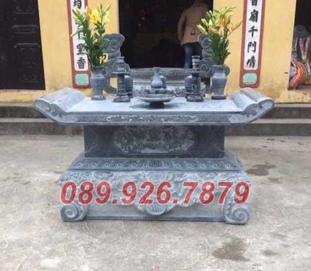 Thanh lý 44+ mẫu bàn lễ đá, bàn thờ đá hoa văn đẹp giá rẻ ở Tiền Giang