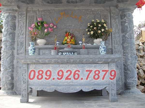 Thanh lý 44+ mẫu bàn lễ đá, bàn thờ đá hoa văn đẹp giá rẻ ở Tiền Giang