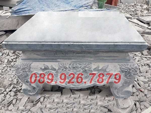 Bàn thờ đá - Mẫu bàn thờ đá nghĩa trang, lăng mộ, nhà mồ bán Tiền Gian