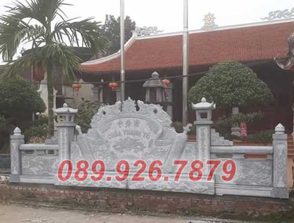Cuốn thư đá - Mẫu cuốn thư đá khu nhà mồ, lăng mộ đẹp bán Sóc Trăng